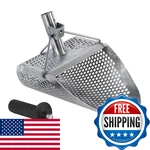 Dune Scoops Kraken 11 X 8 Stainless Steel Metal Detector Sand W/ 2 Mount. Fixed Price $167.16.