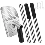 Beach Sand Spoon Metal Detection Tool With Anti-slip Handle Hexahedron 8MM Holes. Fixed Price $149.95.