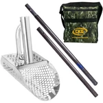 Ckg Sand Scoop Metal Detecting Detector Shovel Long Carbon Fiber Handle, Diving. Fixed Price $179.25.
