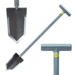 Lesche Sampson Pro-series 31" T-handle Shovel W/ Sharpened Cutting Edge. Fixed Price $88.79.