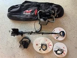 Minelab Gpx 4500 Metal Detector/li Ion BATTERY/3 Coils/headset/case/harness. Fixed Price $3000.00.