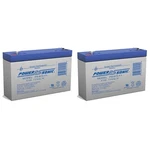 Power-sonic 6V 7.0AH (LP6-7.0) Maintenance-free (sla) Battery 2 Pack. Fixed Price $29.99.