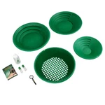 Garrett Deluxe Prospecting Mining Gravity Trap Gold Pan Kit 1651410. Fixed Price $69.99.