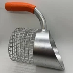 Rtg Galvanized Super 5" Quick Drain Sand Scoop For Metal Detecting New!. Fixed Price $47.95.