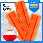 New! Snappy Grip Ergonomic Replacement Bucket Handles - Safety Orange (3 Pack). Fixed Price $9.95.