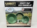 Garrett 1651310 Gold Kit With Trap Pan, Sifter, Backpacker And. Fixed Price $54.95.