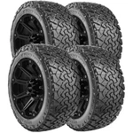 (qty 4) 37X13.50R24LT Venom Power Terra Hunter X/t 120Q Lre Black Wall Tires. Fixed Price $1844.96.
