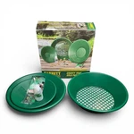 Garrett Deluxe Prospecting Mining Gravity Trap Gold Pan Kit 1651410 Nob. Fixed Price $49.99.