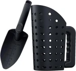 Metal Detector Accessories Sand Sifter For The Beach, Shovel Black. Fixed Price $25.11.