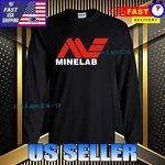 New Minelab Logo Long Sleeve T-shirt Funny Usa Unisex Size S-5XL. Fixed Price $25.99.