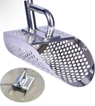 Stainless Steel Sand Scoop For Metal Detecting Shovel Large Beach Gold Hunting. Fixed Price $75.00.