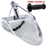 Ckg Beach Sand Scoop Metal Detector Shovel Stainless Steel Treasure Hunting Tool. Fixed Price $99.00.