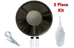 14 Inch Gold Panning 5 Piece Kit Dual Riffles For Prospecting Multicolor. Fixed Price $30.95.