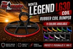Nokta Legend Rubber Bumper Cover For The LG30 Coil. Fixed Price $22.00.