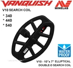 Minelab Vanquish V10 Elliptical Dd Search Coil With Hardware & Skidplate. Fixed Price $139.95.