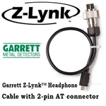 Garrett Z-lynk Headphone Cable Adaptor Kit For At Pro, Gold, Infinium. Fixed Price $32.99.
