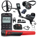 Xp Deus Ii Fmf Metal Detector 13X11" Coil, Wsa-st Headphones, MI-6 Pinpointer. Fixed Price $1727.00.