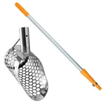 Dune Stingray 6"X3.5" Stainless Sand Scoop 1.5MM Ss, Hex Holes, W/ Handle. Fixed Price $100.95.
