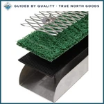 Efficient Gold Cleanup Sluice Box With Miner Moss & V-trap Matting Included. Fixed Price $44.40.