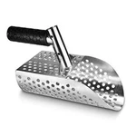 Stainless Steel Sand Scoop Hand Sifter For Metal Detecting Digging On Beach. Fixed Price $41.49.