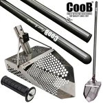 Coob Sand Scoop Metal Detecting Hunting Tool Shark 710+ Carbon Fiber Handle Pole. Fixed Price $195.95.