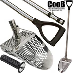 Coob Beach Sand Scoop Metal Detecting Hunting Tool HEX-710 +stainless Steel Pole. Fixed Price $159.95.