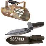 Garrett Edge Digger Spade Anodized Sand Scoop Beach Metal Detector Bundle. Fixed Price $96.39.