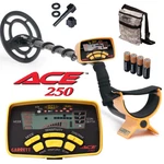 Garrett Ace 250 Metal Detector + Waterproof Coil Camo Finds Pouch. Fixed Price $236.98.