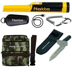 Nokta Accupoint Pinpointer Metal Detector With Digger, Belt Holster, And Pouch. Fixed Price $195.98.