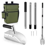Metal Detector Scoop & Multifunctional Detecting Waist Pouch,long Handl.... Fixed Price $74.44.