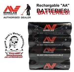 Minelab Aa Rechargeable Metal Detector Batteries 2450MAH Auth Dlr PN:3011-0406. Fixed Price $23.95.