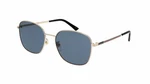 Gucci Gold/green/red Frame Blue Lens Men's 57MM Sunglasses GG0837SK-003. Fixed Price $199.99.