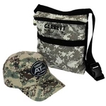 Garrett Camo Metal Detector Digger Finds Pouch & Pro Logo Baseball Cap Hat Os. Fixed Price $31.22.