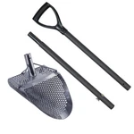 Dune Kraken 11" 8" Stainless Steel Sand Scoop W/ Small Hex Holes + Handle. Fixed Price $183.95.