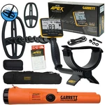 Garrett Ace Apex Metal Detector W/ Viper Coil, Pro-pointer At Z-lynk & Carry Bag. Fixed Price $540.97.