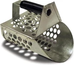 Galvanized Metal Sand Scoop With Filtering Holes, Heavy Duty Design, Rubberized. Fixed Price $55.12.