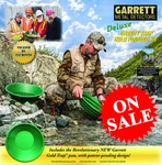 Garrett Metal Detectors Deluxe Gravity Trap Gold Panning Kit 316 Mining New. Fixed Price $59.95.