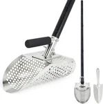 Sand Scoop For Metal Detecting, Detector With Long Fiberglass Handle. Fixed Price $62.99.