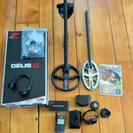 Xp Deus Ii. Bundle With Metal Detector Includes Hf Coil. Open Box. Fixed Price $1450.00.