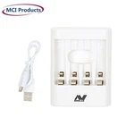 Minelab Nimh Battery Charger For 4 Aa Batteries. Fixed Price $26.95.